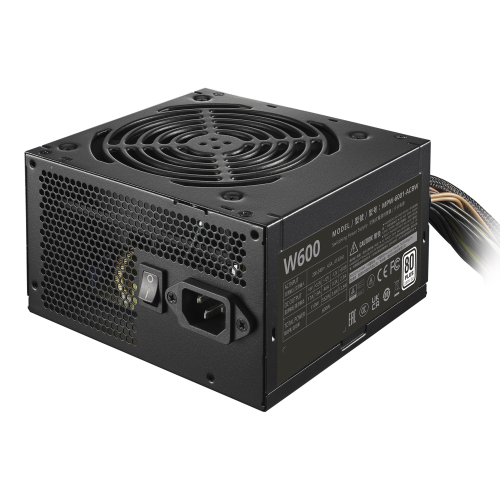 COOLER MASTER ELITE NEX W600 ALIMENTATORE 600 W 120mm FAN ACTIVE-PFC PSU 80 PLUS NON MODULARE NERO